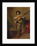 Soldier Playing the Theorbo, 1865 by Jean Louis Ernest Meissonier