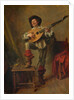 Soldier Playing the Theorbo, 1865 by Jean Louis Ernest Meissonier