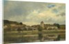 The Village of La Celle-sous-Moret by Eugène Antoine Samuel Lavieille