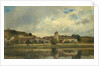 The Village of La Celle-sous-Moret by Eugène Antoine Samuel Lavieille