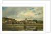 The Village of La Celle-sous-Moret by Eugène Antoine Samuel Lavieille