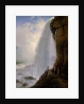Underneath Niagara Falls, 1862 by Joachim Ferdinand Richardt