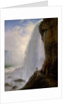 Underneath Niagara Falls, 1862 by Joachim Ferdinand Richardt