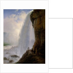 Underneath Niagara Falls, 1862 by Joachim Ferdinand Richardt