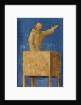 Saint Bernardino Preaching from a Pulpit, ca. 1470-75 by Francesco di Giorgio Martini