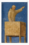 Saint Bernardino Preaching from a Pulpit, ca. 1470-75 by Francesco di Giorgio Martini