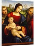 Madonna and Child with Saints Francis and Jerome, ca. 1512-15 by Francesco Francia