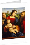 Madonna and Child with Saints Francis and Jerome, ca. 1512-15 by Francesco Francia