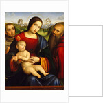 Madonna and Child with Saints Francis and Jerome, ca. 1512-15 by Francesco Francia