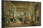The Antechamber of the Sala del Maggior Consiglio, ca. 1765-68 by Francesco Guardi