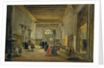 The Antechamber of the Sala del Maggior Consiglio, ca. 1765-68 by Francesco Guardi