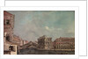 The Grand Canal above the Rialto, late 1760s by Francesco Guardi