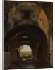 View in the Stables of the Villa of Maecenas, Tivoli, ca. 1805-10 by Francois-Marius Granet