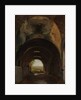 View in the Stables of the Villa of Maecenas, Tivoli, ca. 1805-10 by Francois-Marius Granet