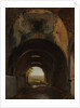 View in the Stables of the Villa of Maecenas, Tivoli, ca. 1805-10 by Francois-Marius Granet