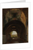 View in the Stables of the Villa of Maecenas, Tivoli, ca. 1805-10 by Francois-Marius Granet