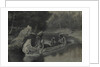 Pitched It Sheer into the River . . . Where It Still Is Seen in the Summer, 1889 by Frederic Remington