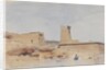 The Temple of Dendur, Showing the Pylon and Terrace, 1874 by Frederick Arthur Bridgman