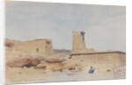 The Temple of Dendur, Showing the Pylon and Terrace, 1874 by Frederick Arthur Bridgman