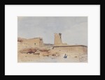 The Temple of Dendur, Showing the Pylon and Terrace, 1874 by Frederick Arthur Bridgman