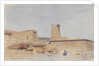 The Temple of Dendur, Showing the Pylon and Terrace, 1874 by Frederick Arthur Bridgman