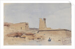 The Temple of Dendur, Showing the Pylon and Terrace, 1874 by Frederick Arthur Bridgman
