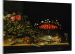 Still Life with Strawberries by French Painter