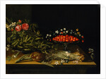 Still Life with Strawberries by French Painter