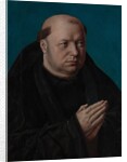 Portrait of a Monk in Prayer by French Painter
