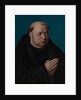 Portrait of a Monk in Prayer by French Painter