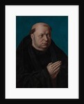 Portrait of a Monk in Prayer by French Painter