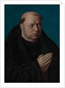 Portrait of a Monk in Prayer by French Painter