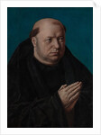 Portrait of a Monk in Prayer by French Painter