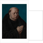 Portrait of a Monk in Prayer by French Painter