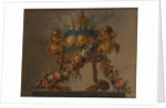 Perfume-burner supported by amorini and serpents and garlanded with flowers, 18th century by French Painter