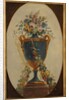 Vase of Flowers Draped with Garlands, 18th century by French Painter
