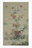Flowers and Chinoiserie, 18th century by French Painter