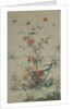 Flowers and Chinoiserie, 18th century by French Painter
