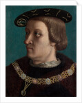 Portrait of a Man Wearing the Order of the Annunziata of Savoy by French Painter