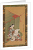 Woman Reading under a Mosquito Net, ca. 1720 by Fuhiken Tokikaze