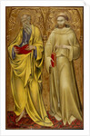 Saints Matthew and Francis, ca. 1435 by Giovanni di Paolo