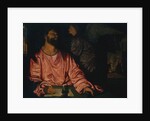 Saint Matthew and the Angel by Giovanni Girolamo Savoldo