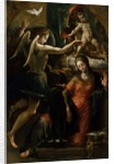 The Annunciation by Girolamo Mazzola Bedoli