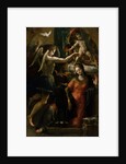The Annunciation by Girolamo Mazzola Bedoli