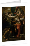 The Annunciation by Girolamo Mazzola Bedoli