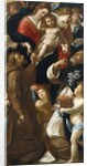 Madonna and Child with Saints Francis and Dominic and Angels by Giulio Cesare Procaccini