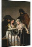 Majas on a Balcony, ca. 1800-1810 by Francisco Goya