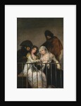 Majas on a Balcony, ca. 1800-1810 by Francisco Goya