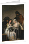 Majas on a Balcony, ca. 1800-1810 by Francisco Goya