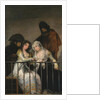 Majas on a Balcony, ca. 1800-1810 by Francisco Goya